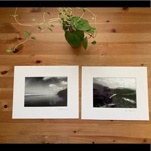 New Original Signed Photography Set of 2